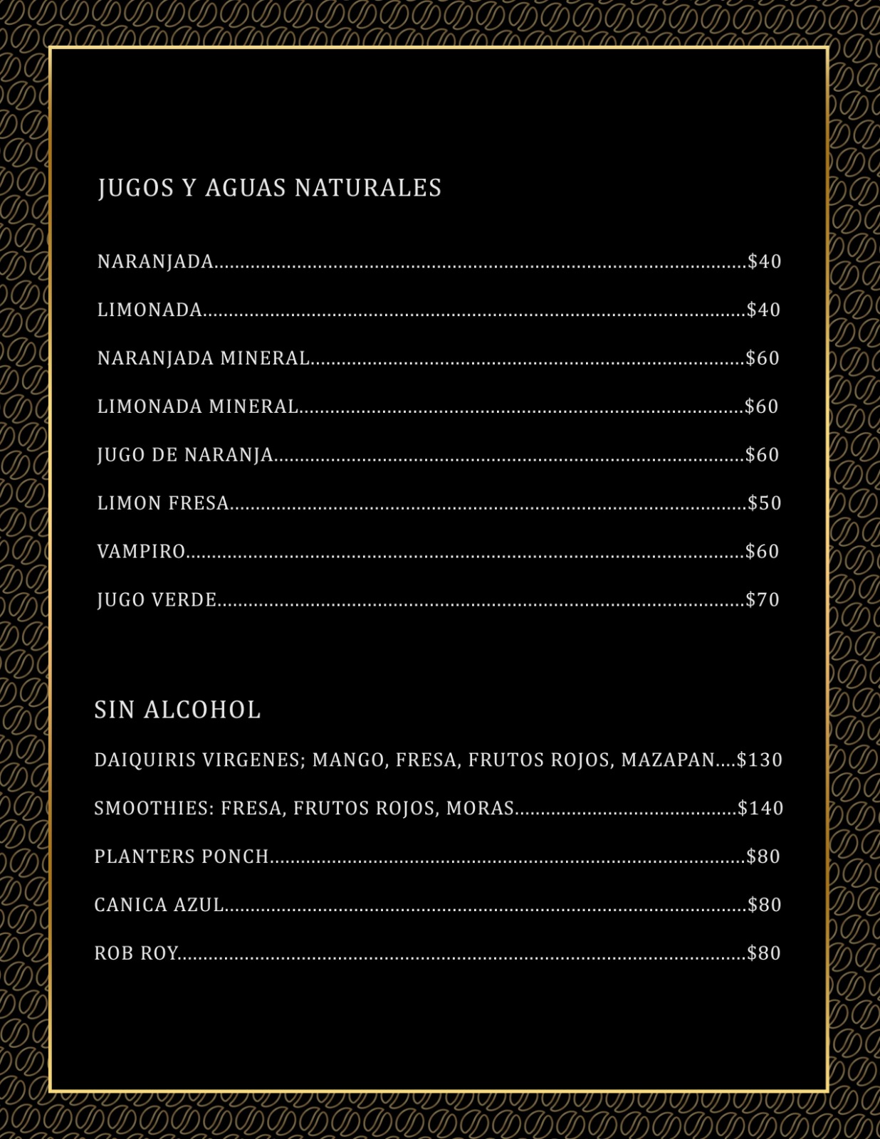 Bebidas